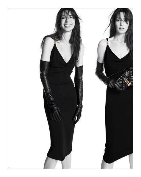 versace campaign|anne hathaway versace icons.